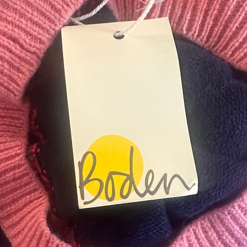 Boden College Navy Unicorn Knit Hat for Kids NWT - Picture 6 of 8